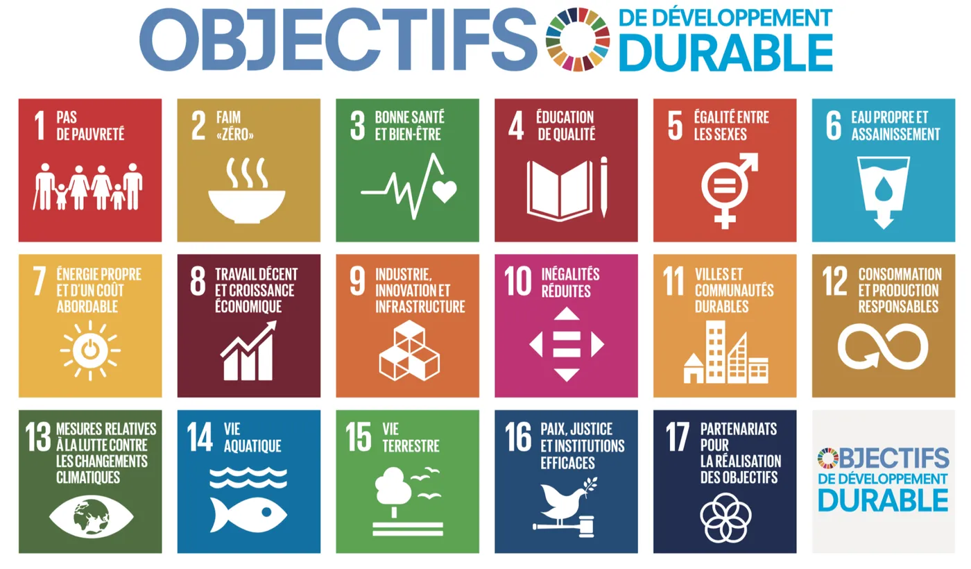 Les 17 Objectifs de Développement Durable